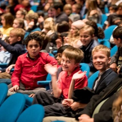 photo of kids at symphony day