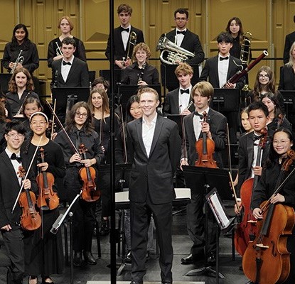photo of Jim Stopher, youth orchestra conductor