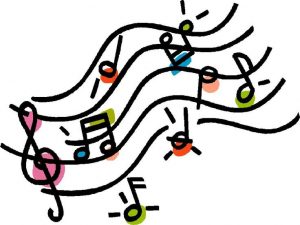 music staff color